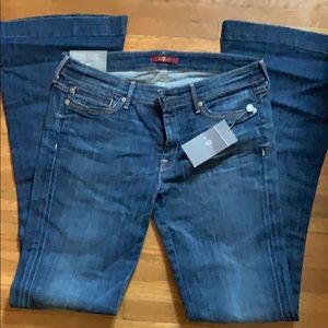 7 for all Mankind Jiselle Flare Leg Jeans size 31
